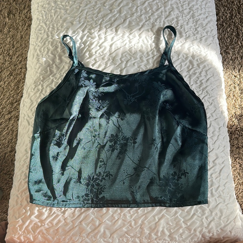Shein sleep silk tank